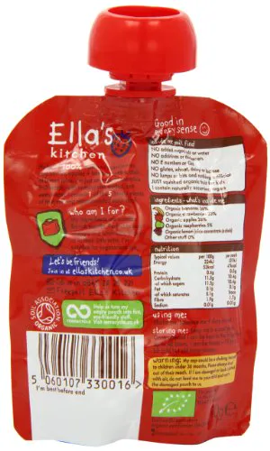 Produced For:Ellas Kitchen органічний підлісник з червоними фруктами