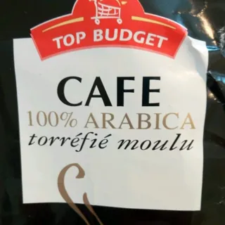 Top Budget Ground Natural Coffee Arabica 250g — photo 2