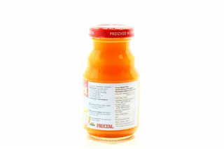 Frutek carrot and apple nectar with pulp, children's pasteurized, vitamin C enriched, gluten-free, from 5 months, 125ml glass bottle — photo 3