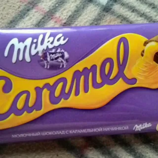 Milka Caramel Filled Chocolate 100g — photo 6