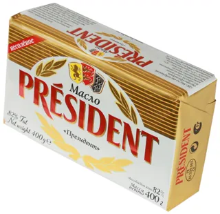 President Unsalted Sour Cream Butter 82% 400g — photo 3