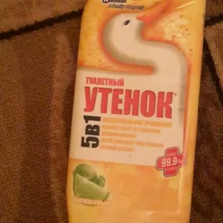 Tualetny Utenok 5in1 Active Citrus Toilet Cleaner 500ml — photo 3