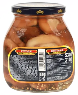 Mikado Milk Mushrooms 580g jar — photo 3