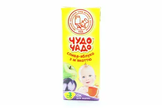 Chudo-chado Plum-Apple Juice with Pulp and Vitamin C from 3 Months 200ml PET — photo 4