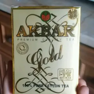 Akbar чай 100 грамів золото — фото 4