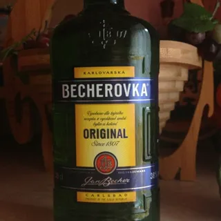 Becherovka Original Herbal Liqueur 38% 0.35L — photo 2