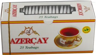 Azercay Black Tea Bergamot Flavor Premium 25x2g Tea Bags — photo 2