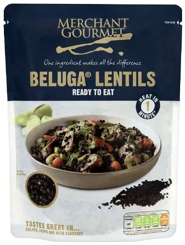 Specially Produced For:Merchant Gourmet®,2 Rollins Street,London,SE15 1EW. Готова до вживання сочевиця Білуга