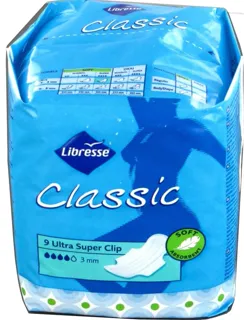 Прокладки Libresse Classic Ultra Clip Super Soft гігієнічні 9 шт — фото 2