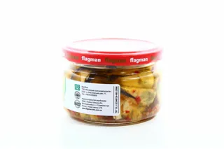 Flagman mussels in oil with herbs 200g — photo 3