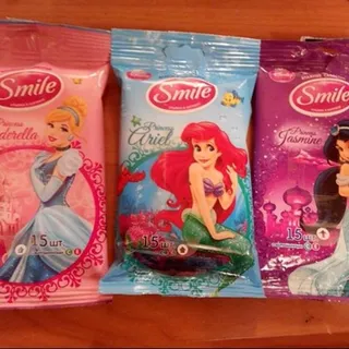 Smile Disney Princess Wet Wipes 15pcs — photo 5