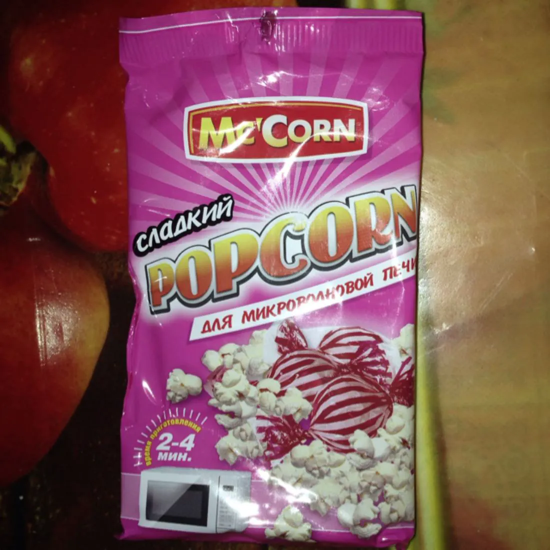 Ms Korn Sweet Microwave Popcorn 90g