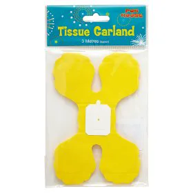 ASDA Yellow Fabric Garland