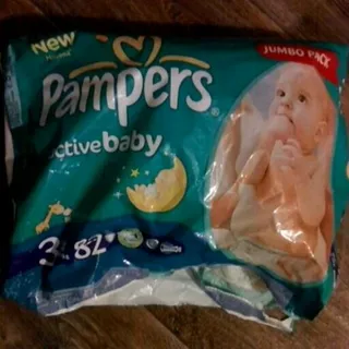 Pampers Active Baby Diapers 3 Midi (4-9kg) Jumbo Pack 82pcs — photo 3