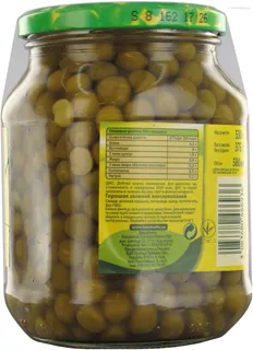 Bonduelle Green Peas Canned 580ml — photo 3