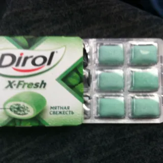Dirol X-Fresh Mint Gum 18g — photo 7
