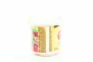 Thick yogurt 3.2%, Strawberry two-layer 120g — photo 2