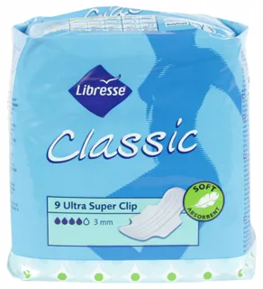 Прокладки Libresse Classic Ultra Clip Super Soft гігієнічні 9 шт — фото 5