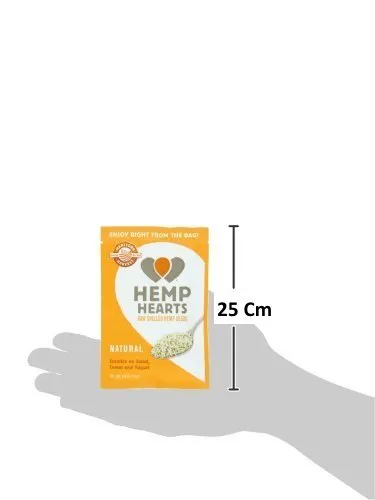 Hemp Hearts очищене насіння конопель 800 г