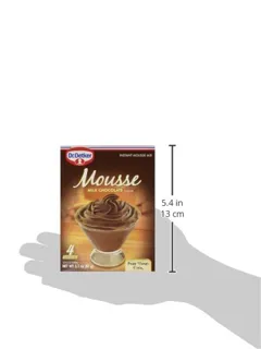 Dr. Oetker Milk Chocolate Instant Mousse Mix 3.1 oz (2 pack) — photo 2