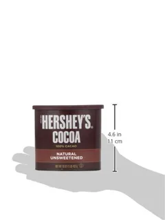 Hersheys Cocoa Unsweetened 16 oz cans (3 pack) — photo 2