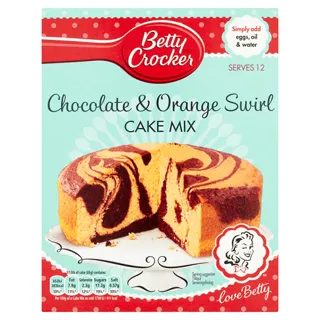 Betty Crocker Суміш для торта з шоколадом і апельсиновою ноткою — фото 2