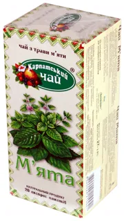 Karpatskyi Chai Mint Tea 20 Bags — photo 2