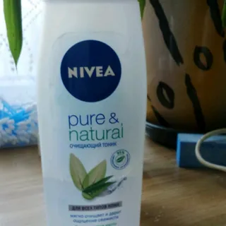 Nivea Pure & Natural Cleansing Tonic for All Skin Types 200ml — photo 2