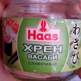 Haas Horseradish with Cream Wasabi 212ml — photo 8