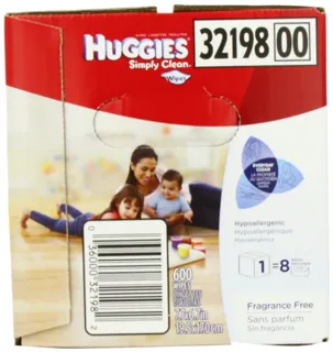 Huggies Simply Clean Baby Wet Wipes Refill 600 — photo 3