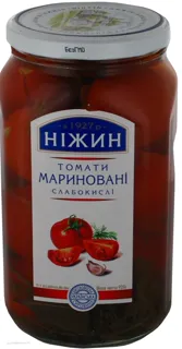 Nyzhyn Marinated Tomatoes Glass Jar 920g — photo 2