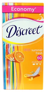 Discreet Deo Summer Fresh Multiform Daily Pantyliners 60 pcs — photo 3