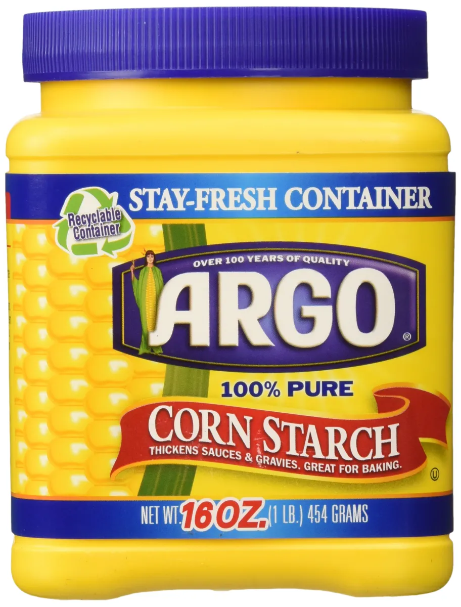 Argo 100% чистий кукурудзяний крохмаль, 16 унцій