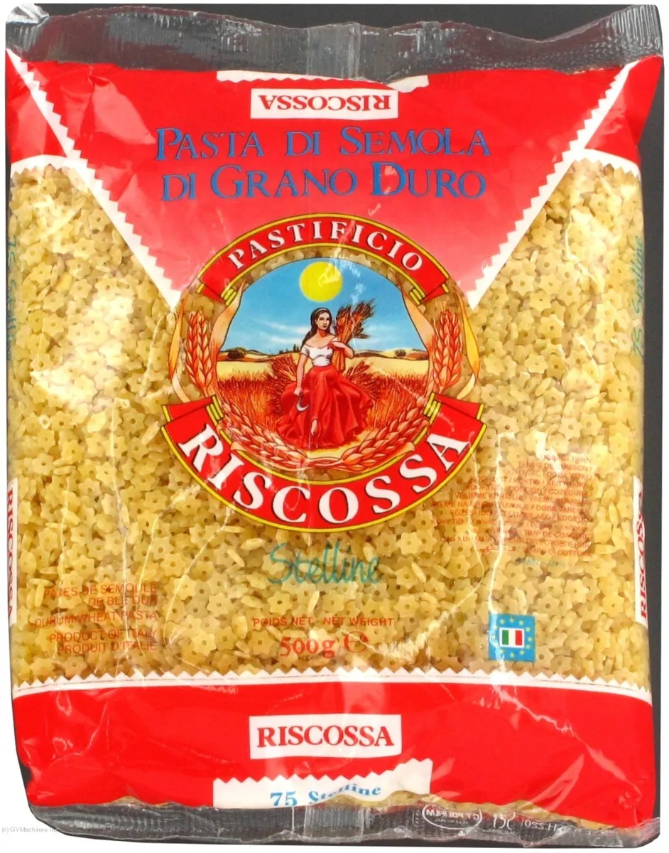 Riscossa Stelline Pasta No. 75 500g