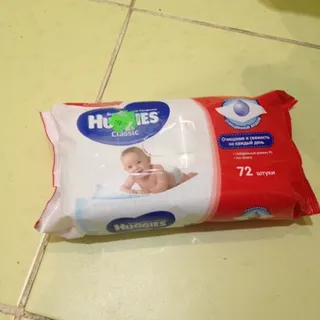 Huggies Classic Wet Wipes 72 pcs x18 — photo 8