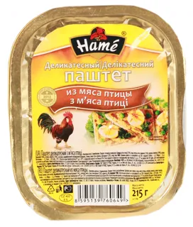 Hame Delicate Poultry Meat Pâté 215g — photo 2