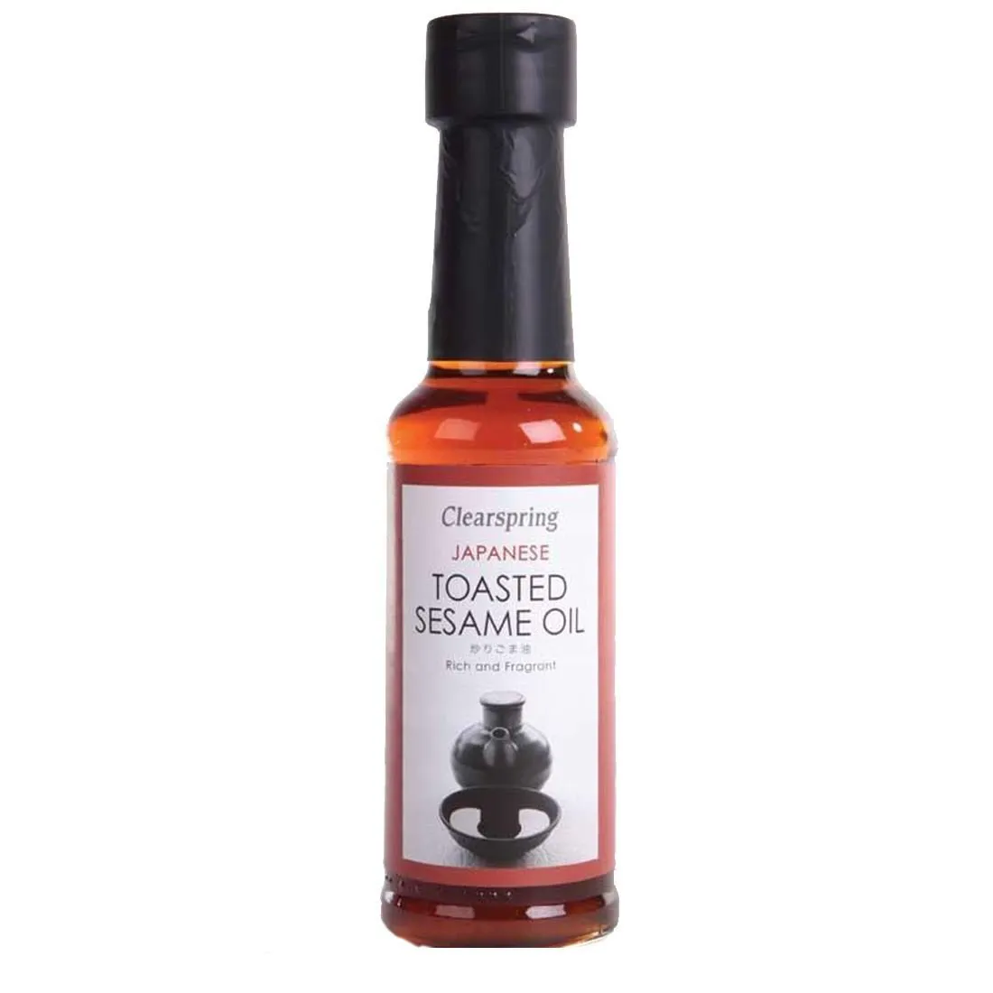 Clearspring Roasted Sesame Oil 6 x 150ml