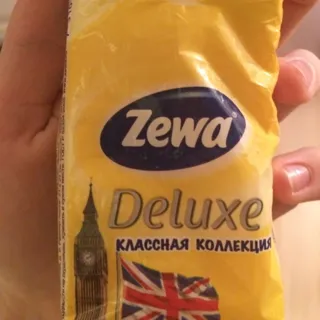 Zewa Deluxe 3-Ply Paper Tissues 10 Packs of 10 — photo 21