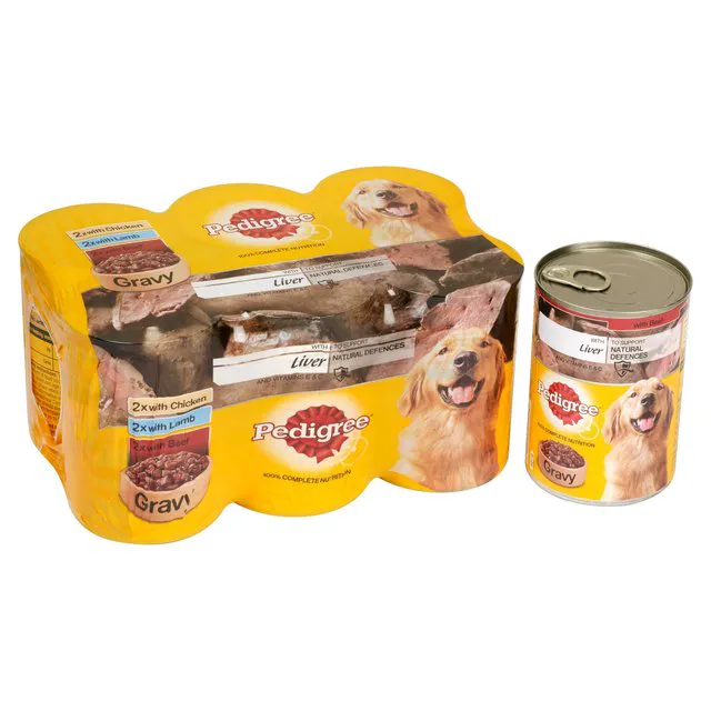 Pedigree Dog Rations Meat and Liver in Sauce