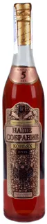 SA Romanesti Cognac Nashe Sobranye 0.5 L 5 Years — photo 4