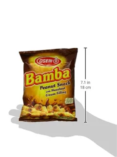 Osem Bamba with Nut Cream, 2.1 oz (Pack of 18) — photo 2