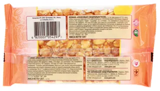 Zhaivyr peanut kozynak with puffed rice 120g — photo 2