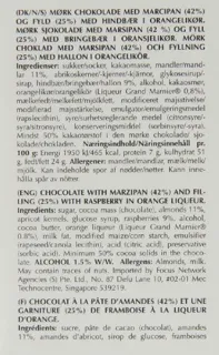 Candy with marzipan, raspberry-orange liqueur, Anthon Berg 275g — photo 7