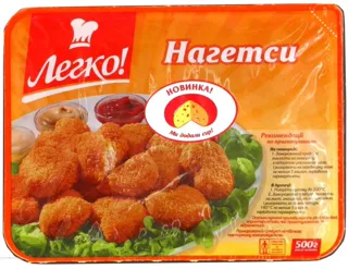 Legko! Nuggets with Cheese Frozen 500g — photo 2