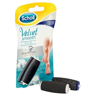 Scholl Velvet Smooth Diamond Replacement Head Coarse X1, Soft X1 — photo 2