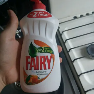 Fairy Orange and Lemongrass Dishwashing Liquid 500ml — photo 7