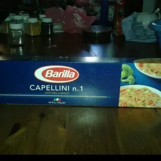 Макарони Barilla Capellini N1, картонна упаковка 500г — фото 2
