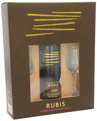Подарунковий набір Rubis Шоколадне вино 50 кл Винтаж