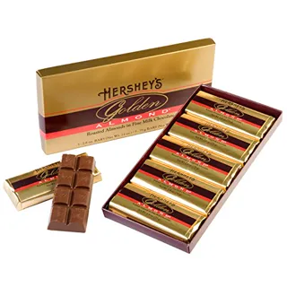 Hersheys Golden Almond Chocolate Bar Gift Box, 5-Pack, 2.8 oz bars — photo 7