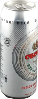 Obolon Non-Alcoholic Beer 0.5L Can — photo 4